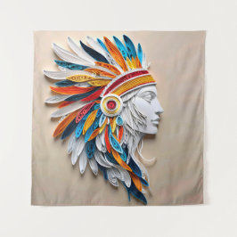 Tenture Amérindien