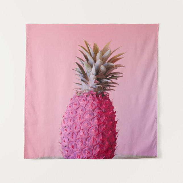TENTURE ANANAS ROSE (Devant)