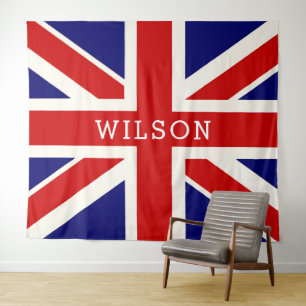 Tenture ANGLAIS Drapeau personnalisé