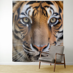 Tenture Animaux sauvages - Décoration murale de fond de Ti