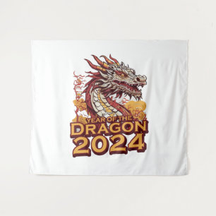 Tenture Année du dragon 2024