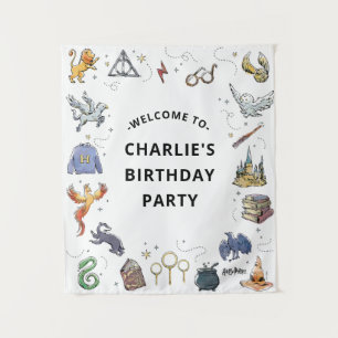 Tenture Anniversaire de l'icône Harry Potter