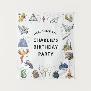 Tenture Anniversaire de l'icône Harry Potter