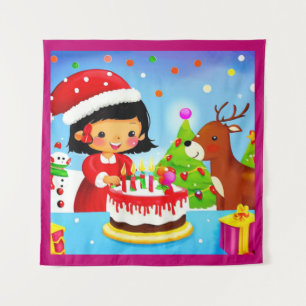 Tenture Anniversaire de Noël 7