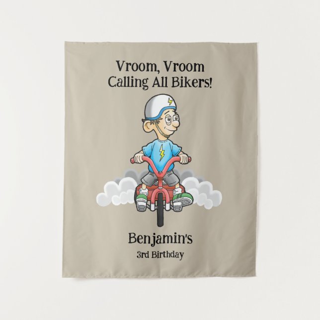 Tenture Appel à tous les vélos (Devant)