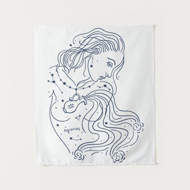 Tenture Aquarius (Devant)