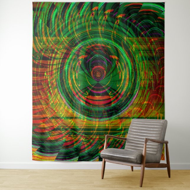 Tenture Araignée sauvage..... (En situation)