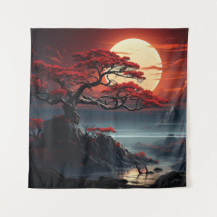Tenture Arbre bonsaï