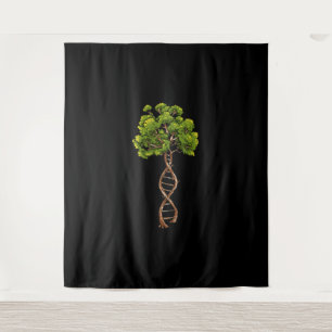 Tenture Arbre De La Vie Science Génétique Milieu Biologiqu
