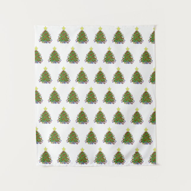 Tenture Arbre de Noël (Devant)