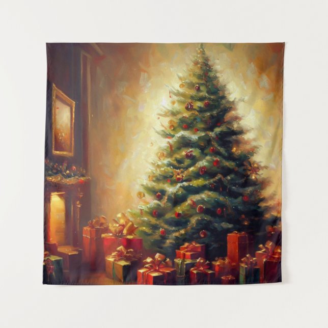 Tenture Arbre de Noël 1 (Devant)