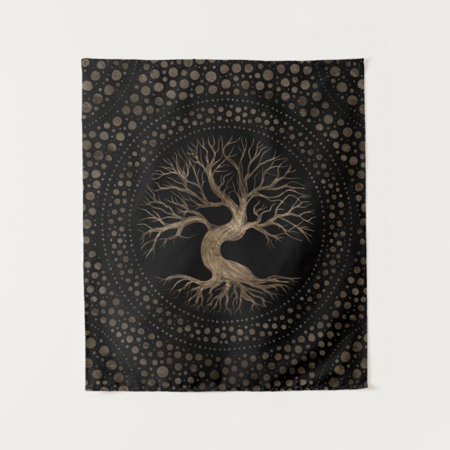 Tenture Arbre de vie - Yggdrasil (Devant)