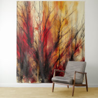 Arbre mort 1 - Aquarelle