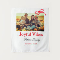Arc rouge joyeuse Vibes ajouter nom de famille pho