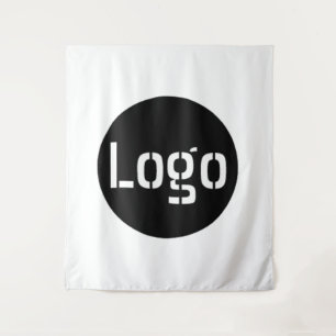 Tenture Arrière-Plan Du Logo De L'Entreprise Personnalisé 