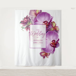 Tenture Arrière-plan Mariage des orchidées florales