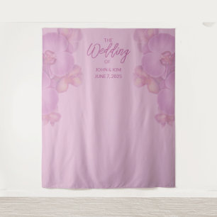 Tenture Arrière-plan Mariage des orchidées florales