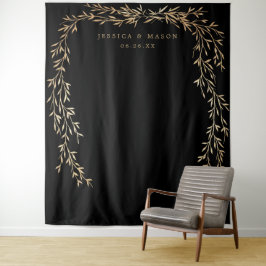 Tenture Arrière-plan Mariage or glamour