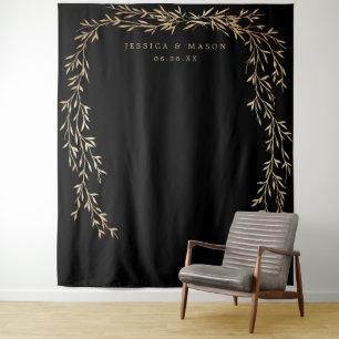 Tenture Arrière-plan Mariage or glamour