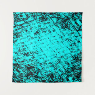 Tenture Arrière - plan turquoise grunge couleur. Elément d