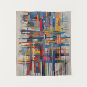 Tenture Art abstrait géométrique moderne