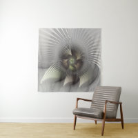 Art fractal de forme 3D abstraite moderne