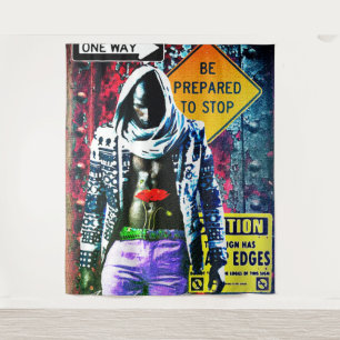 Tenture Art Graphique Afrocentrique