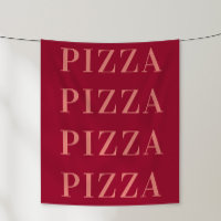 Art mural pizza, chambres d'étudiants et apparteme