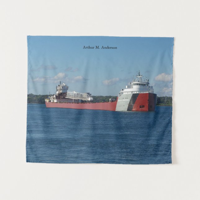 Tenture Arthur M. Anderson (Devant (Horizontal))