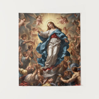 Tenture Assomption De La Religion Chrétienne Marie