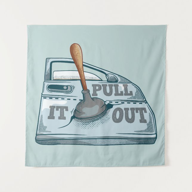 Tenture Atelier de voiture à tambour (Devant)