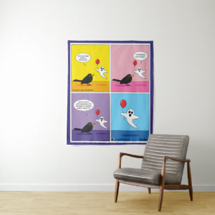 Tenture Atteindre le but opposé Comic