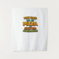 Autocollant de citation drôle de pizza – « Vous m'