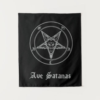 Tenture Ave Satanas Tapestry