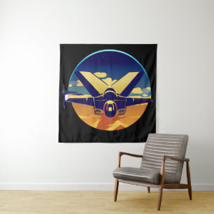 Tenture Avion avion de combat