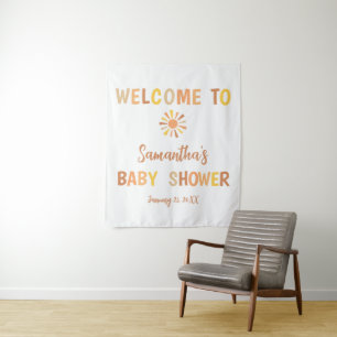 Tenture Baby Shower Boho Sunshine