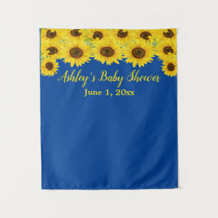 Tenture Baby shower de tournesol personnalisé Prop de stan