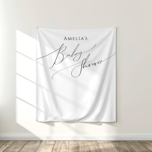 Tenture Baby shower neutre Whimsical (Créateur téléchargé)