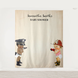 Tenture Baby-Shower pour la venue de Little Baby Recruit