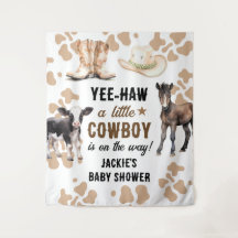 Baby Shower Rodéo du Petit Cowboy