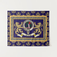 Badge de clan Aiton personnalisé bleu