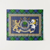 Badge et tartan personnalisés du clan Abercrombie