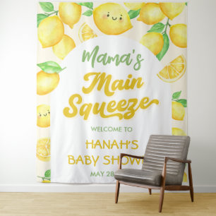 Tenture Baignoire de bébé en citron, la grande étreinte de