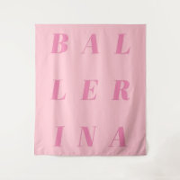 Ballerina rose Conception de texte pour danseurs d