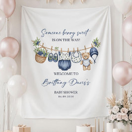 Tenture Bandeau de toile de fond personnalisé pour Baby Sh