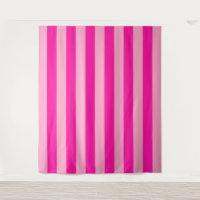 Bandes verticales rose chaud