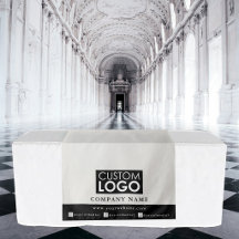 Bannière de chemin de table d'entreprise Affichage