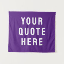 Bannière de citation personnalisée Mur de citation