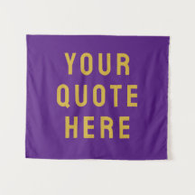Bannière de citation personnalisée Mur de citation