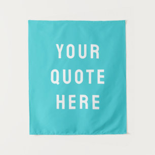 Tenture Bannière de citation personnalisée Votre citation 